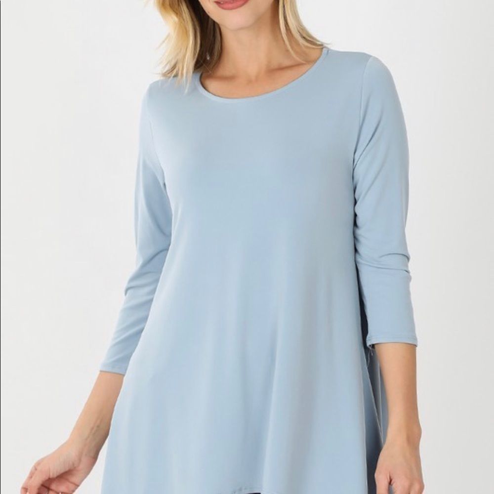 🔥High low ITY 3/4 sleeve top